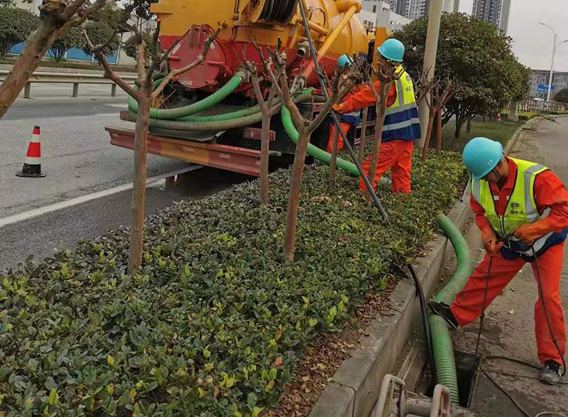 镇坪市政管道清淤